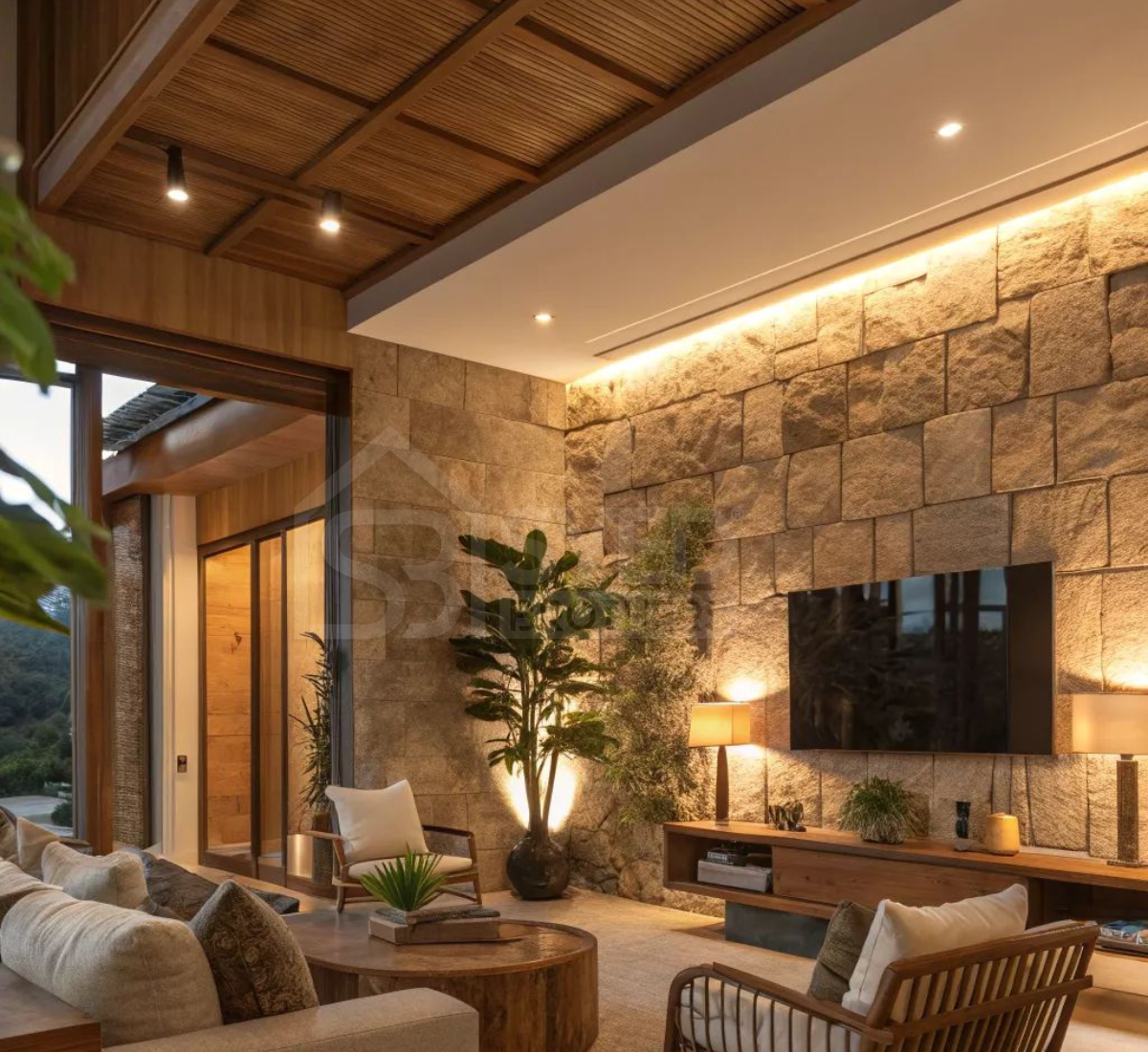 Wood Style Interior Design